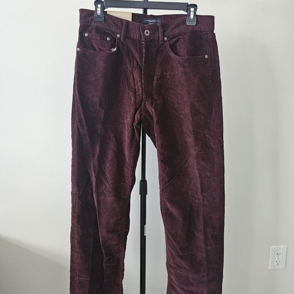 Banana Republic. Pants Size:31 Color:  burgundy or maroon. NWT